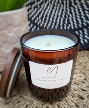 Load image into Gallery viewer, Bergamot &amp; Patchouli Soy Candle
