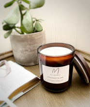 Load image into Gallery viewer, Coconut &amp; Lime Soy Candle
