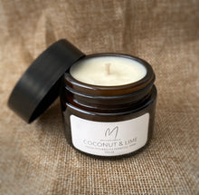 Load image into Gallery viewer, Coconut &amp; Lime Soy Candle
