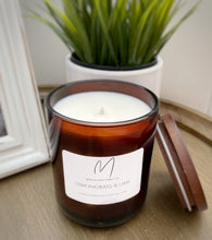 Load image into Gallery viewer, Lemongrass &amp; Lime Soy Candle
